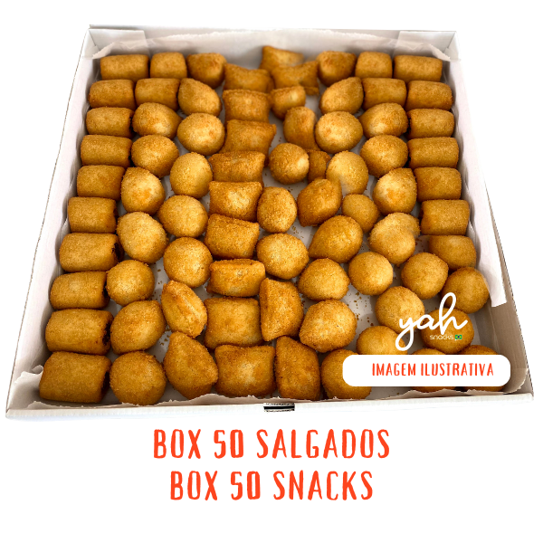 Box 50 Salgados fritos