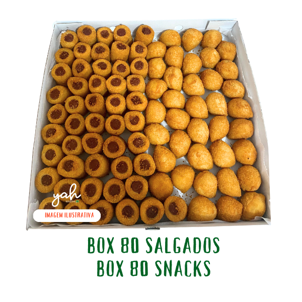Box 80 Salgados fritos